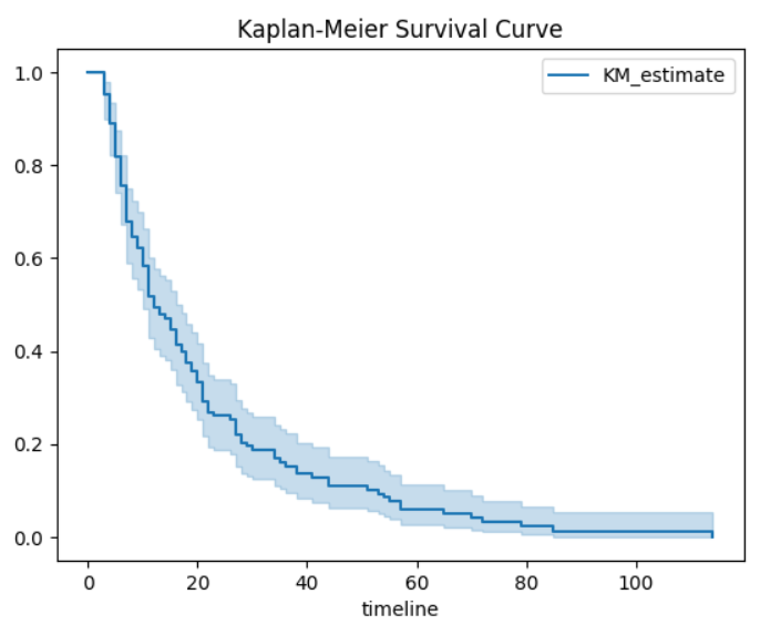 Kaplan–Meier Survival Curve